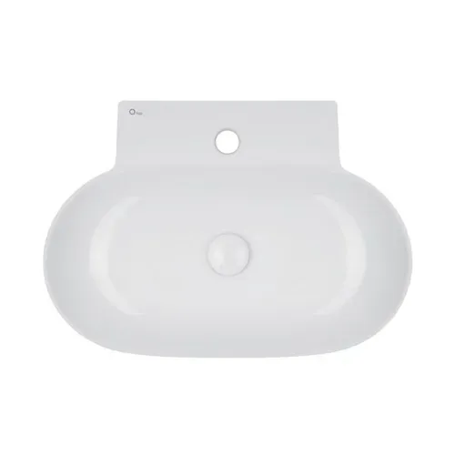 Раковина Qtap Cardinal 565х400х130 White с донным клапаном QT0411K177W - PRORAB