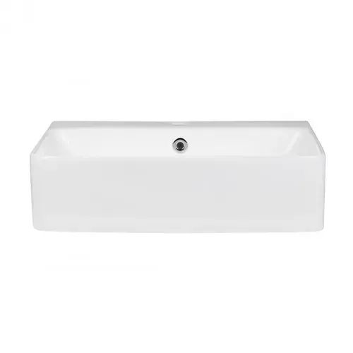 Раковина Qtap Nando 500х420х130 White с донным клапаном QT1211K404AW - PRORAB image-4