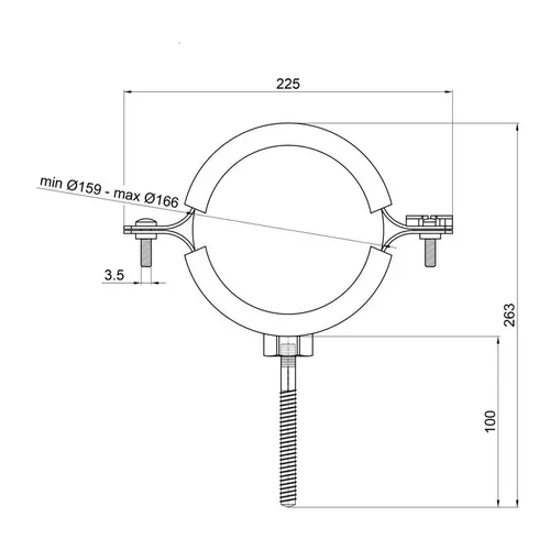 Хомут SD Plus 6" SD100150 - PRORAB image-2