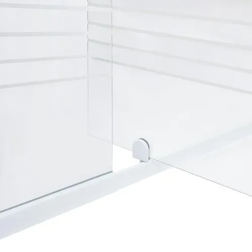 Душевая дверь в нишу Qtap Pisces WHI208-9.CP5 79-92х185 см, стекло Pattern 5 мм - PRORAB image-5