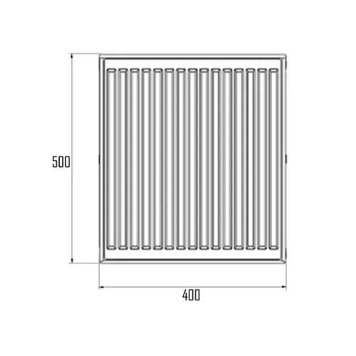 Радиатор стальной Thermo Alliance 22 тип 500х400 боковое подключение - PRORAB image-1