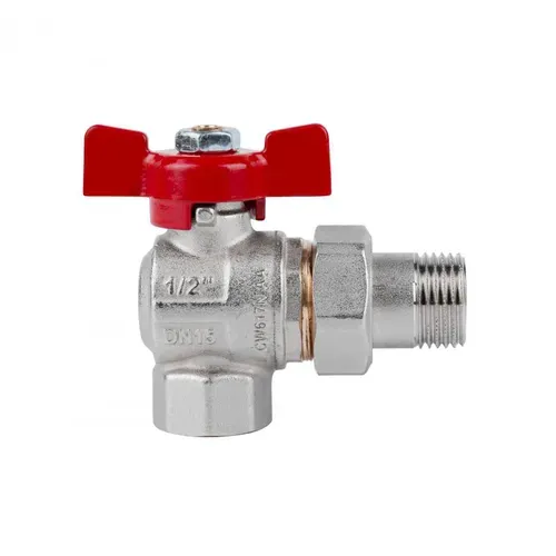 Кран шаровой Icma FAR. ROSSA 1/2" угловой №361 - PRORAB image-2