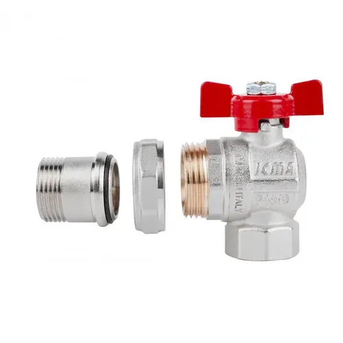Кран шаровой Icma FAR. ROSSA 3/4" угловой №361 - PRORAB image-3