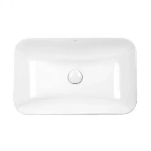 Раковина Qtap Scorpio 610х380х150 White с донным клапаном QT1411K491W - PRORAB