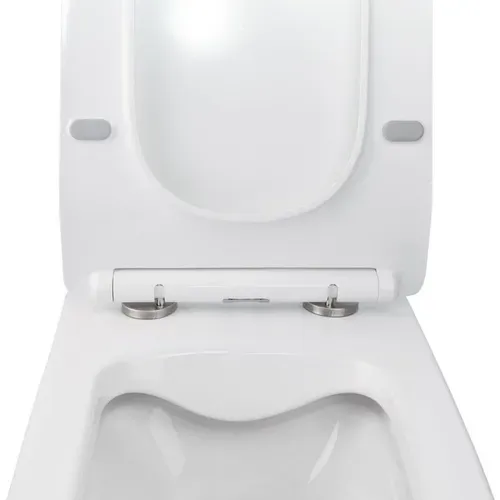 Набор Qtap инсталляция 3 в 1 Nest QT0133M425 с панелью смыва линейной QT0111M08V1384W + унитаз с сиденьем Crow QT05335170W - PRORAB image-5