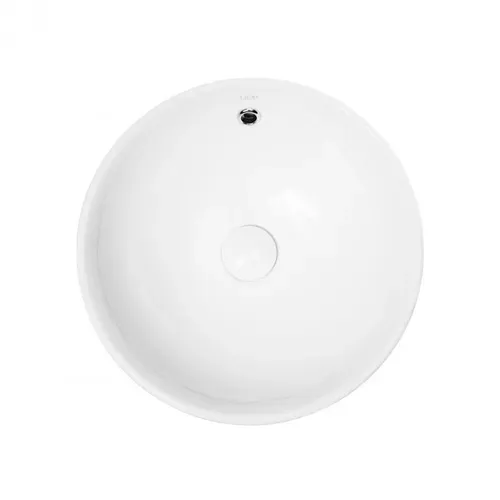 Раковина-чаша Qtap Robin 410х410х180 White с донным клапаном QT1311A004W - PRORAB