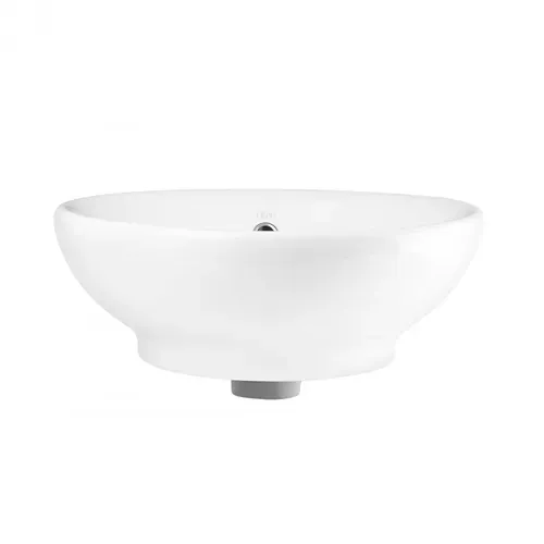 Раковина-чаша Qtap Robin 410х410х180 White с донным клапаном QT1311A004W - PRORAB image-3