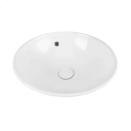 Раковина-чаша Qtap Robin 383х383х175 White с донным клапаном QT1311L408W - PRORAB image-2