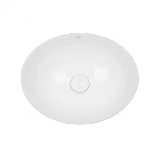 Раковина-чаша Qtap Dove 410x335x145 White с донным клапаном QT06113078W - PRORAB