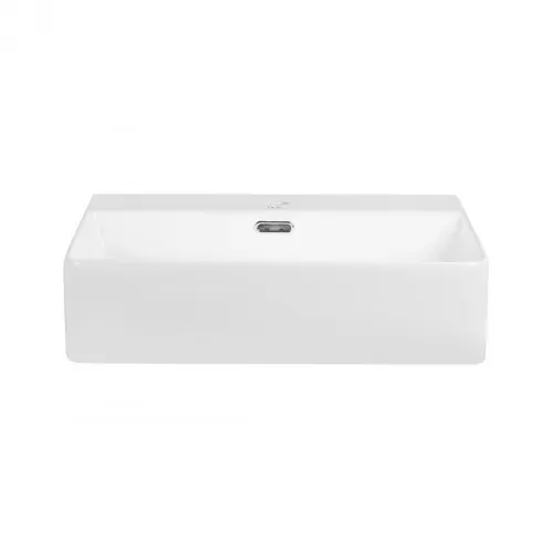 Раковина Qtap Nando LT 500х420х120 White с донным клапаном QT12112173SW - PRORAB image-2