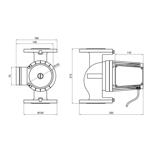 Насос циркуляционный Thermo Alliance LPA40-13-550 - PRORAB image-1