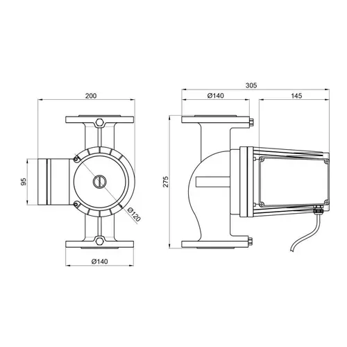 Насос циркуляционный Thermo Alliance LPA50-14-1000 - PRORAB image-1