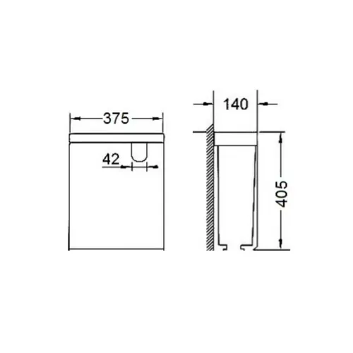 Бачок для унитаза Qtap Jayi White QT07222176W2 - PRORAB image-1