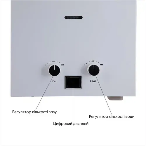 Колонка газовая дымоходная Thermo Alliance JSD20-10CLM 10 л White - PRORAB image-4