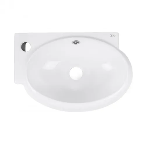 Раковина Qtap Leo 430x290x140 White QT11115011LWN - PRORAB