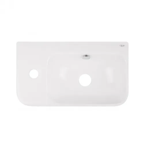 Раковина Qtap Tern 450х260х155 White QT17115117LWN - PRORAB