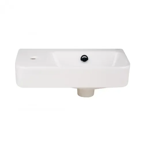 Раковина Qtap Tern 450х260х155 White QT17115117LWN - PRORAB image-2