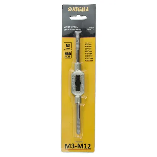 Держатель для метчиков М3-М12 SIGMA (1631471) - PRORAB image-3