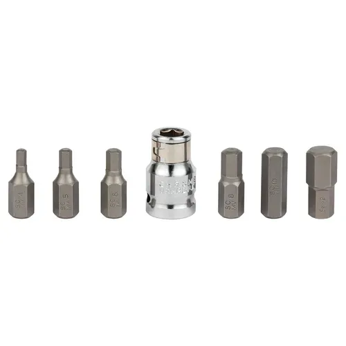 Набор бит HEX 1/2" 7шт S2 (пластиковый кейс) ULTRA (4013202) - PRORAB image-1