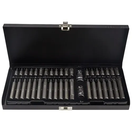 Набор бит HEX TORX Spline 10мм 40шт S2 (металлический кейс) ULTRA (4017092) - PRORAB