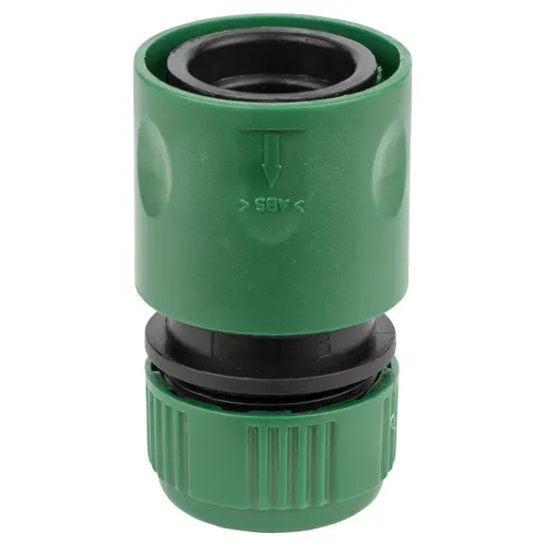 Коннектор 1/2" быстросъемный аквастоп для шланга 1/2" (ABS) GRAD (5016115) - PRORAB image-1