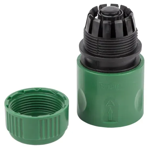 Коннектор 1/2" быстросъемный аквастоп для шланга 1/2" (ABS) GRAD (5016115) - PRORAB image-4