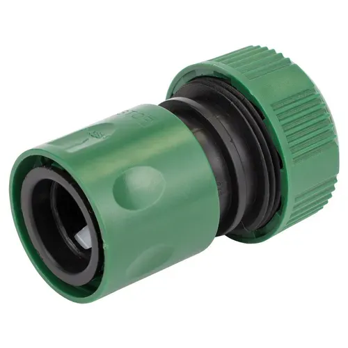 Коннектор 1/2" быстросъемный аквастоп для шланга 3/4" (ABS) GRAD (5016125) - PRORAB image-3