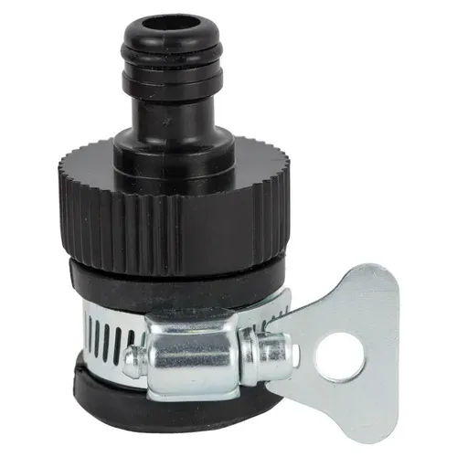 Адаптер для коннектора 1/2" универсальный на кран без резьбы 1/2"×3/4" (ABS) ГРАД (5016375) - PRORAB