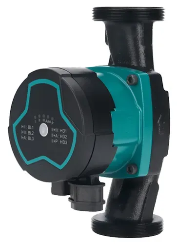 Насос циркуляційний енергозберігаючий 5-90Вт Hmax 8м Qmax 73л/хв Ø2" 180мм + гайки Ø1¼" AQUATICA GPA32-8/180 III (774064) - PRORAB