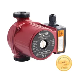 Насос циркуляционный 100Вт Hmax 6м Qmax 75л/мин Ø1½" 130мм+гайки Ø1" AQUATICA (774133) - PRORAB image-8