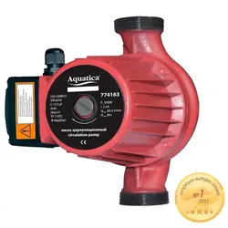 Насос циркуляционный 0.5кВт Hmax 12м Qmax 190л/мин Ø2" 220мм + гайки Ø1¼" AQUATICA (774163) - PRORAB image-3