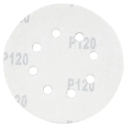 Круг шлифовальный SIGMA 125мм P120 8 отверстий уп.10шт 9122671 - PRORAB image-1