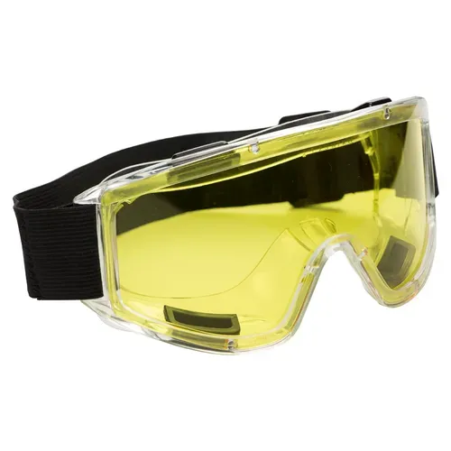 Очки защитные SIGMA закрыты Jet anti-scratch (желтые) 9411011 - PRORAB image-1