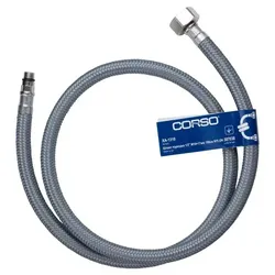 Шланг подводка 1/2" М10×17мм 100см NYLON CORSO XA-1310 (9690150) - PRORAB