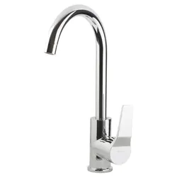 Смеситель s45 Ø40 для кухни излив высокий ухо на гайке AQUATICA (9745100) - PRORAB image-15
