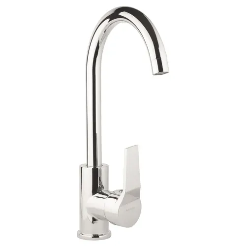 Смеситель s45 Ø40 для кухни излив высокий ухо на гайке AQUATICA (9745100) - PRORAB image-1
