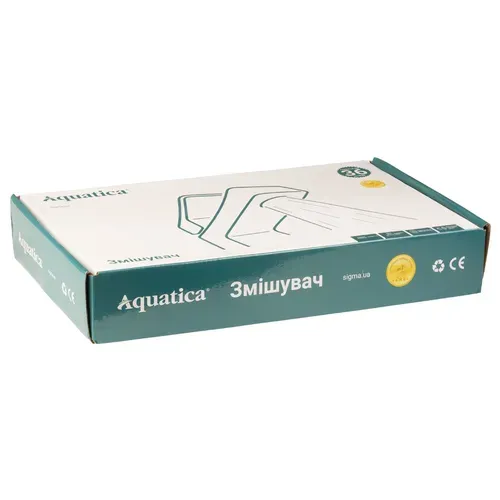 Смеситель s45 Ø40 для кухни излив высокий ухо на гайке AQUATICA (9745100) - PRORAB image-7