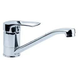 Смеситель s43 Ø40 для кухни гусак прямой 250мм на гайке TAU SM-1B244C (9843110) - PRORAB image-15