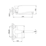 Смеситель FRAP F4614-В - PRORAB image-5