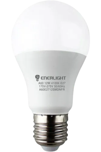 Лампа LED ENERLIGHT Е27 12Вт A60 4100К - PRORAB image-1