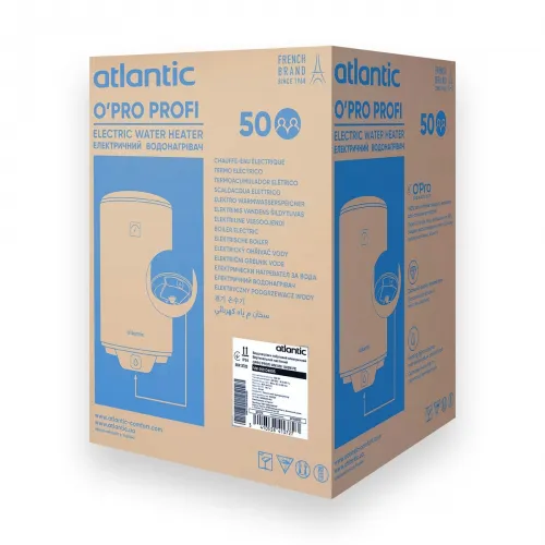 Водонагреватель Atlantic Opro Profi 50 VM 050 D400S (1500W) 841372 - PRORAB image-9