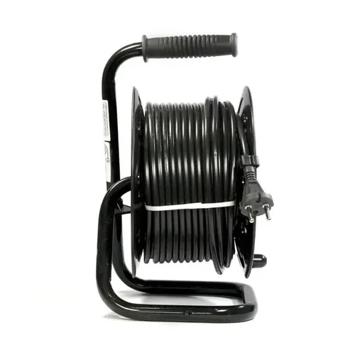 Удлинитель на катушке SVITTEX 2*2,5мм 16А 4100Вт 50м черный SV-021-В - PRORAB image-1