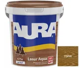Деревозащитное средство AURA Lasur Aqua акриловое 0,75л орех - PRORAB image-11