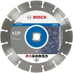 Bosch Круг алмазный отрезной PF Stone 230х22 сегментный - PRORAB image-7