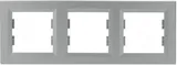 Рамка SCHNEIDER Asfora 3-я горизонтальная алюминий - PRORAB image-15