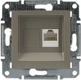 Розетка SCHNEIDER Asfora RJ45 компьютерная неэкранированная бронза - PRORAB image-3