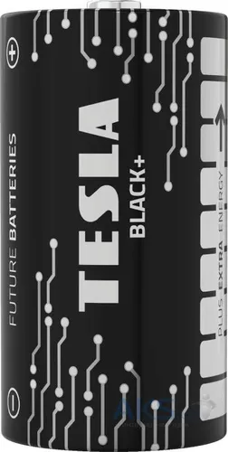Батарейка TESLA BLACK D LR20 упак. 2шт - PRORAB image-1