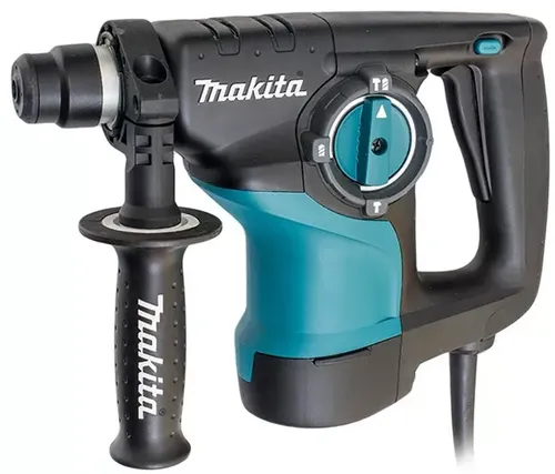 Перфоратор HR2810 MAKITA 800 Вт, 2,9Дж, 0-1100об/мин, 0-4500уд/мин, 13/28/32 мм, 3,4кг - PRORAB image-1