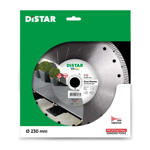 Алмазный диск для террасного керамогранита Distar Gres Master 1A1R (230х1.6х22.23Н мм) (81120528026) - PRORAB image-2