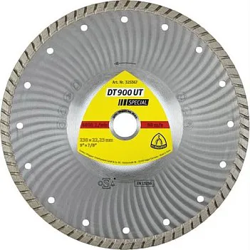 Алмазный отрезной круг Klingspor Special DT 900 UТ (230х22.23 мм) (325367) - PRORAB